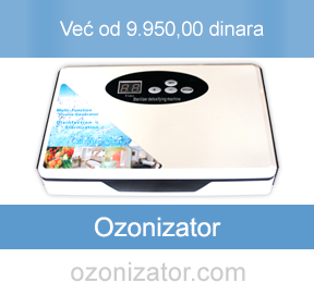 Prodaja aparata za ozonizaciju. Dezinfikuje vodu, vazduh i uklanja sve neprijatne mirise. Efikasan prilikom pranja voća i povrća.